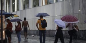 Rio terá chuva forte no domingo de eleições